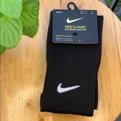 Nike Underwear & Socks | Nike Classic Cushioned Knee High | Color: Black | Size: Wmn 4-6 Yth 3y-5y