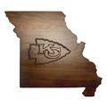 Imperial Kansas City Chiefs 7.5'' x 8'' Wooden Magnetic Keyholder