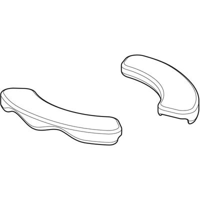 Geberit Geberit Set Sitzauflagen für WC rot, 572930000 572930000 Image