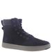 Timberland Davis Square Leather/Fabric Boot - Mens 7 Black Boot Medium