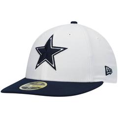Men's New Era White/Navy Dallas Cowboys 59FIFTY Fitted Hat