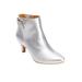 Women's The Decima Bootie by Comfortview in Silver (Size 8 M)