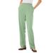 Plus Size Women's 7-Day Knit Straight Leg Pant by Woman Within in Sage (Size M)