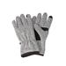 Men's Big & Tall Sweater Fleece Gloves by KingSize in Gunmetal Marl (Size 4XL)