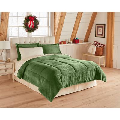 BH Studio Microfleece Comforter by BH Studio in Alpine Green (Size FULL)