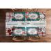 SET OF 4 Holiday Kitchen PLAID NAPKINS by BrylaneHome in Plaid