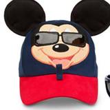 Disney Accessories | Disney Mickey Mouse Hat | Color: Black/Red | Size: Osb