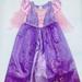 Disney Costumes | Disney, 9/10y, S/S Poly Rapunzel Dress Costume + Accessories | Color: Pink/Purple | Size: 9