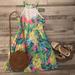 Lilly Pulitzer Dresses | Lily Pulitzer Halter A-Line Dress | Color: Tan | Size: 00