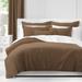 The Tailor's Bed Elbasan Rectangular Duvet Cover Polyester/Polyfill/Microfiber in Brown | Super Queen Coverlet + 2 Standard Shams | Wayfair
