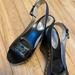 Michael Kors Shoes | Michael Kors Black Heels | Color: Black/Silver | Size: 8