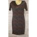 Lularoe Dresses | Nwt Lularoe Julia Multi Color Dress | Color: Black | Size: Xs