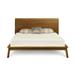 Copeland Furniture Catalina Solid Wood Platform Bed Wood in Brown/Red | 40 H x 82.5 W x 87 D in | Wayfair 1-CAL-31-43