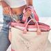 Victoria's Secret Bags | Nwt Victoria’s Secret Beach Bag | Color: Pink/Cream | Size: Os