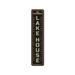 Lizton Sign Shop, Inc Family Name Lake House Vertical Custom Aluminum Sign Metal in Black/Brown/Gray | 6 H x 24 W x 0.063 D in | Wayfair 1851-A624