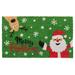 RugSmith Multi Machine Tufted Santa Merry Christmas Doormat, 18" x 30" - 18" x 30"