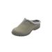 Wide Width Women's The Estelle Slip On Mule by Comfortview in Slate Grey (Size 8 1/2 W)