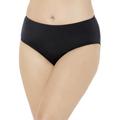 Plus Size Women's Mid-Rise Full Coverage Swim Brief by Swimsuits For All in Black (Size 24)