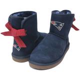 Women's Cuce New England Patriots Low Team Ribbon Boots