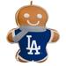 Los Angeles Dodgers Gingerbread Holiday Plushlete