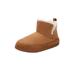 Extra Wide Width Men's Sherpa Lined Comfort Slipper Boot by KingSize in Tan (Size 10 EW)
