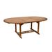 "Bahama 87"" Oval Extension Table Extra Thick Wood - Anderson Teak TBX-087VT"