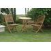 Bahama Andrew 3-Piece Bistro Set - Anderson Teak Set-13