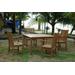 Windsor Chicago 5-Piece Dining Table Set - Anderson Teak Set-102