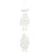 White Capiz Coastal Windchime by Quinn Living in White