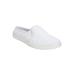 Plus Size Women's The Camellia Slip On Sneaker Mule by Comfortview in White (Size 10 1/2 WW)