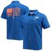 Men's Columbia PFG Royal Florida Gators Slack Tide Camp Button-Up Shirt