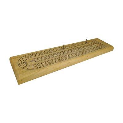 AreYouGame.com Solid Wood Cribbage Wood in Brown | 1 H x 4 W x 16 D in | Wayfair AYG12004