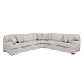 White Reclining Sectional - Braxton Culler Bridgetown 3-Piece Upholstered Sectional | 38 H x 126 W x 126 D in | Wayfair 785-3PC-SEC2/0865-91/JAVA