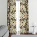 Folk N Funky Floral Semi-Sheer Curtain Panel Polyester | 52 H in | Wayfair WT12-2052