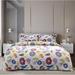 Amber Printed Quilt Set by LCM Home Fashions, Inc. in Floral (Size FL/QUE)