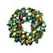 The Holiday Aisle® Lighted Wreath in Red/Green/Blue | 8 H x 36 W x 36 D in | Wayfair 13ADC28432DA46D1BD3878AA14A7FBE0