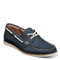 Florsheim Atlantic Moc Toe Boat Shoe - Mens 13 Navy Oxford Medium