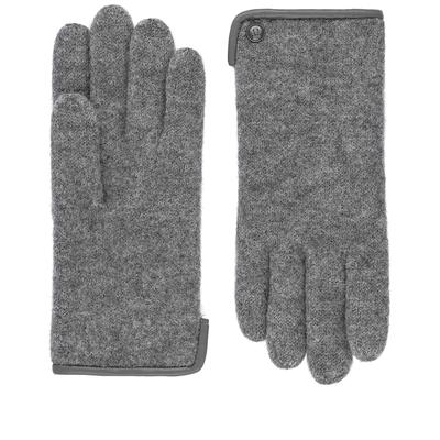ROECKL - Handschuhe Damen Wolle Leder-Paspel Flanell 1 ct (65.89 € / 1 ct)