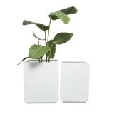 Latitude Run® 2-Piece Planter Box Set Metal in White | 20 H x 17.15 W x 17.25 D in | Wayfair 43717284B8D14D00965C7C93F17905C2