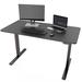 Inbox Zero Home Office Electric Height Adjustable Standing Desk Wood/Metal in Black | 48 W x 24 D in | Wayfair 45044B2AF374489ABAA1767957A4E98E