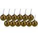 The Holiday Aisle® Solid Ball Ornament Plastic in Gray/Yellow | 4 H x 4 W x 4 D in | Wayfair 8F7FBB2D992E4C06A87048C94D1E7890