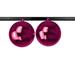 The Holiday Aisle® Solid Ball Ornament Plastic in Pink | 7.87 H x 7.87 W x 7.87 D in | Wayfair 5BFCA8FE55C64A758D927EEB91EBCA18