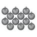 The Holiday Aisle® Solid Ball Ornament Plastic in Gray/Yellow | 4 H x 4 W x 4 D in | Wayfair 6C96EE1DACC14B3D8FFF5A250D6F15E8
