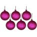 The Holiday Aisle® Solid Ball Ornament Plastic in Pink | 12 H x 4.72 W x 4.72 D in | Wayfair 7E17A705CC704E6FA70F8E9F555E4CF9