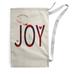 The Holiday Aisle® Joy Filled Season Santa Sack Polyester in Red/White | 36 H x 28 W in | Wayfair 555DC6F6CA1A41AB89C59BBCBFE66189