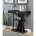 Convenience Concepts Newport 1 Drawer Harri Console Table with Shelves