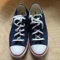 Converse Shoes | Converse Blue Lace Sneakers | Color: Blue/White | Size: 3g