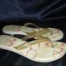 Coach Shoes | Coach Sandals W/ French Heel. | Color: Cream/Tan | Size: 10