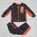 Nike Jackets & Coats | 18m Nike Dri-Fit Jacket With Matching Pant - Gray With Neon Orange Accent | Color: Gray/Orange | Size: 18mb