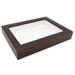 20x24 Shadowbox Wood Frames - Brown DEEP Shadow Box with a Display Depth of 3/4"